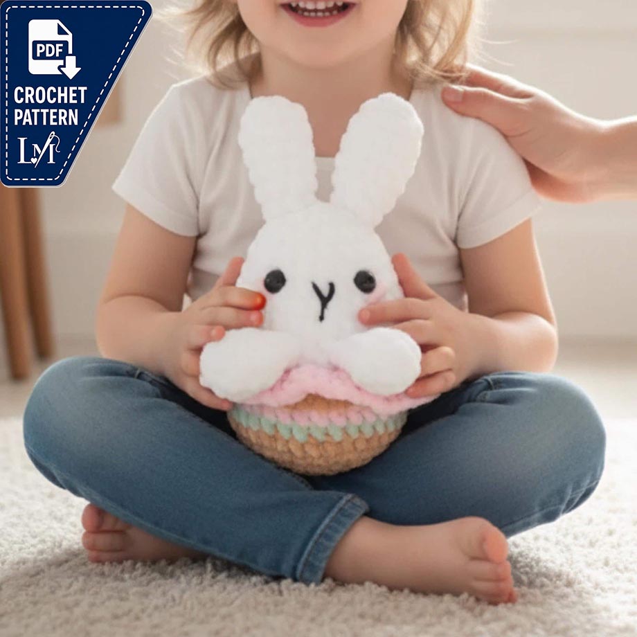 Easter Bunny Crochet Patterns for Spring Gifts, Decor & Amigurumi Projects 16